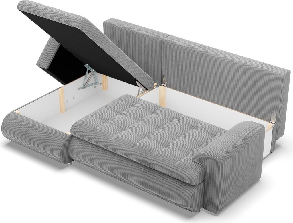 Links Ecksofa mit Schlaffunktion FORESTA, Sofa mit Produktbild 