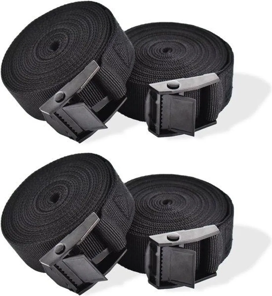 Sangle à boucle de serrage 3 mètres en nylon pour fixation de bagages