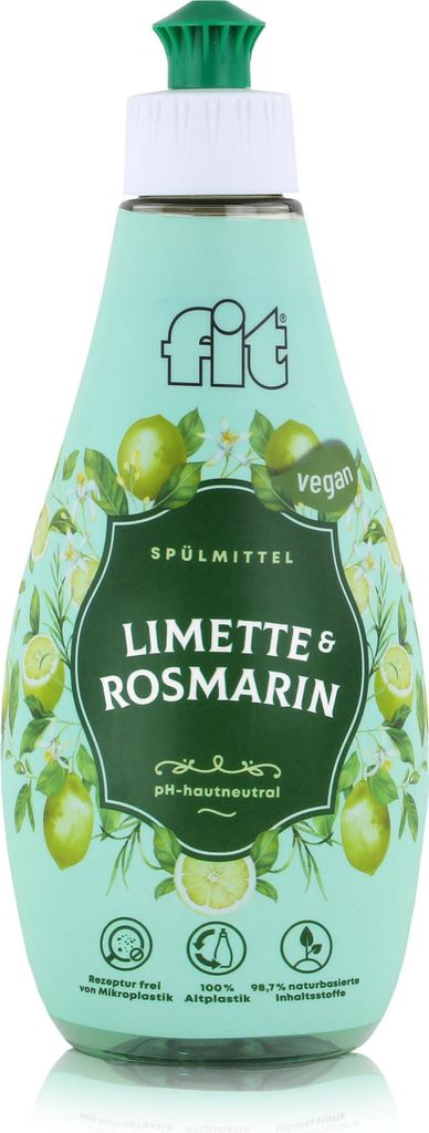 FIT Spülmittel Limette-Rosmarin 400 ml Produktbild 