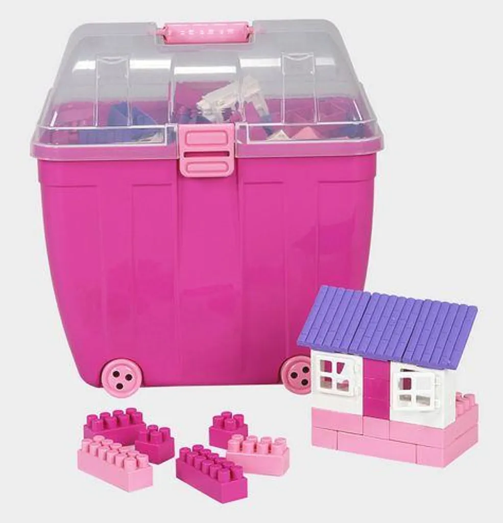 Rangement Facile : Coffret de 280 Briques de Construction K2 Multicolore - 8