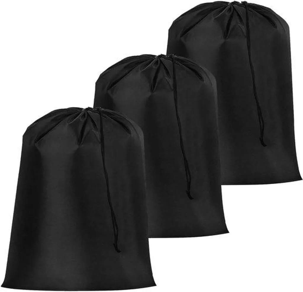 Lot de 3 cordes à linge noires 71x101cm extra larges pour résidence