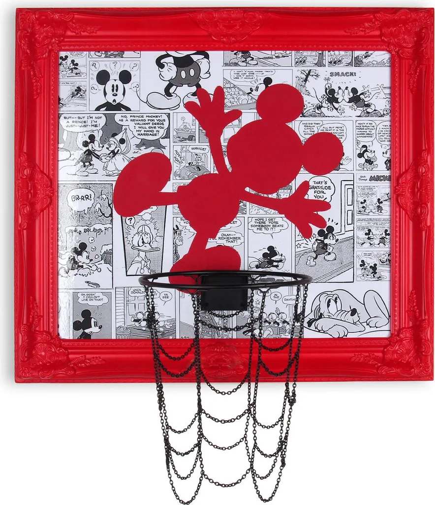 Cadre avec encadrement Mouse Crash - Tableau décoratif moderne 40x50cm