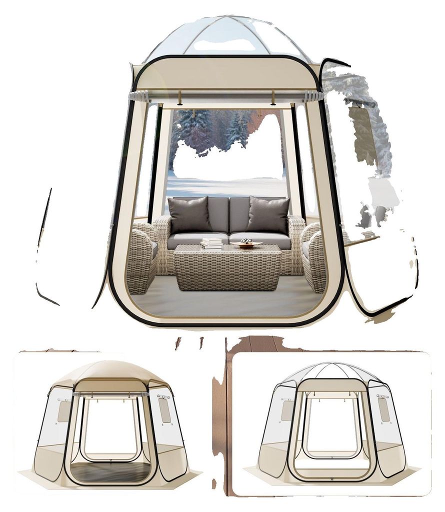 Namiot VEVOR Pop-up Bubble, 305 x 275 x 220 cm, Zdjęcie produktu 