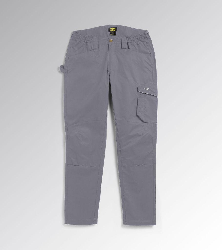 Utility Diadora Pant Rock Light Perf Baumwolle Steel Grey M