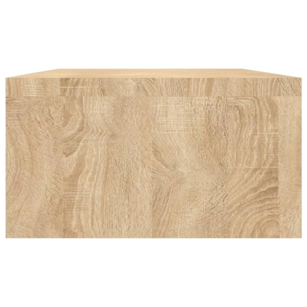 Support Moniteur Large 100 cm Chêne Sonoma - Design Bois Robuste et Mat