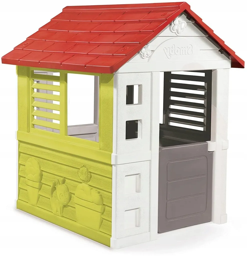 Smoby Lovely Maison : Maisonnette de Jeu Résistante avec Traitement Soleil - 4