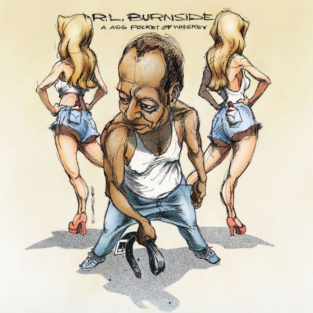 R.L. Burnside - Eine Arschtasche aus Whiskey Vinyl