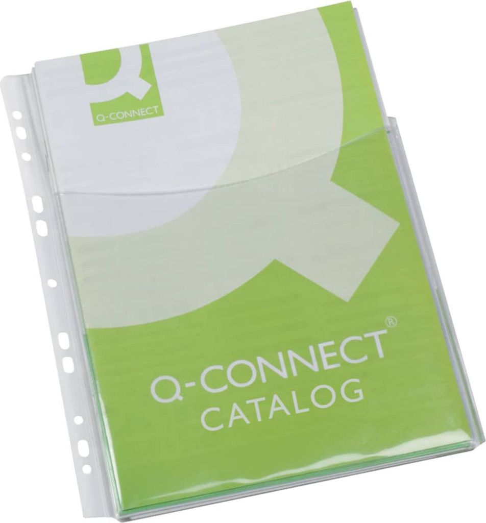 Q-CONNECT - Q-CONNECT geperforeerde showtas A4 Produktbild 