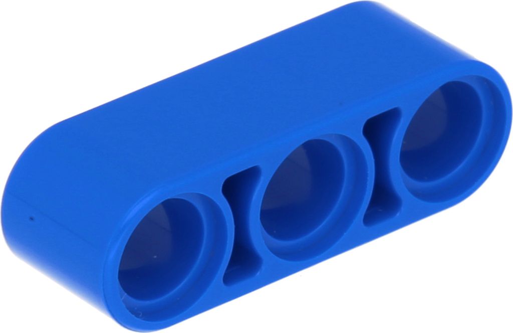 LEGO Technic Zubehör: 25 Stück Liftarm 1x3 Blau