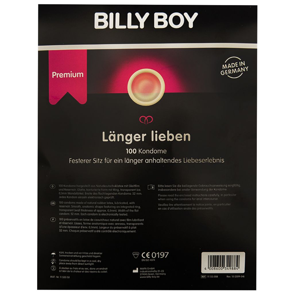 intellectueel Erfenis Medewerker 100 Billy Boy Länger Lieben Markenkondome mit | Kaufland.de