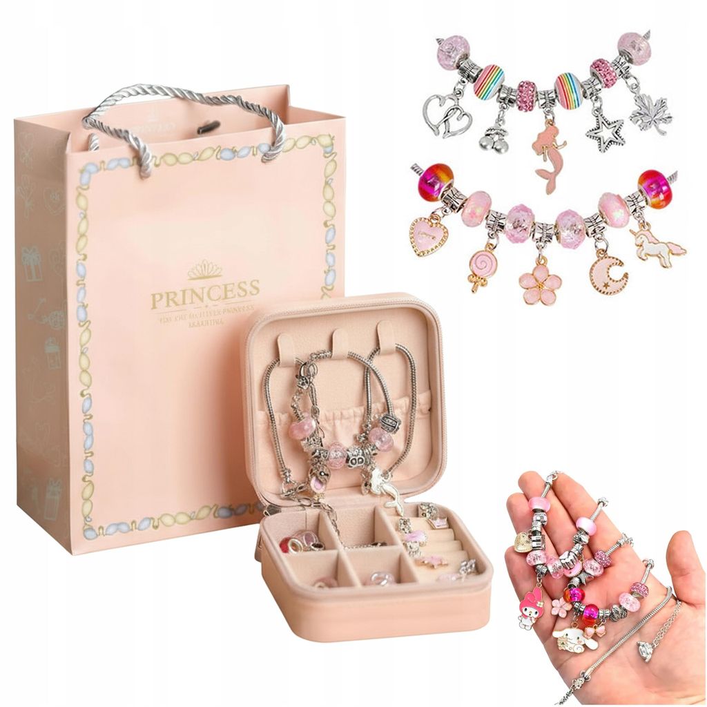 Set Per La Creazione Di Bracciali, Perline, Bigiotti, Immagine del prodotto 