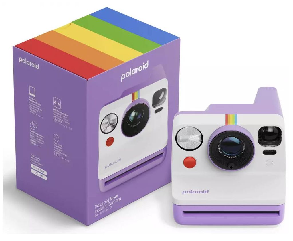 Appareil photo instantané Polaroid Now Gen 3 USB-C Noir Image du produit 