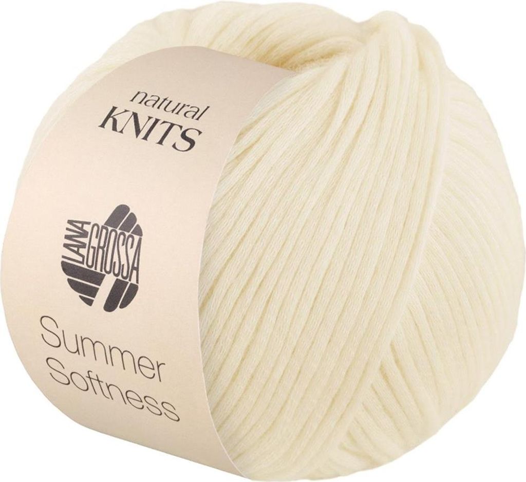 Lana Grossa - Summer Softness 0002 creme