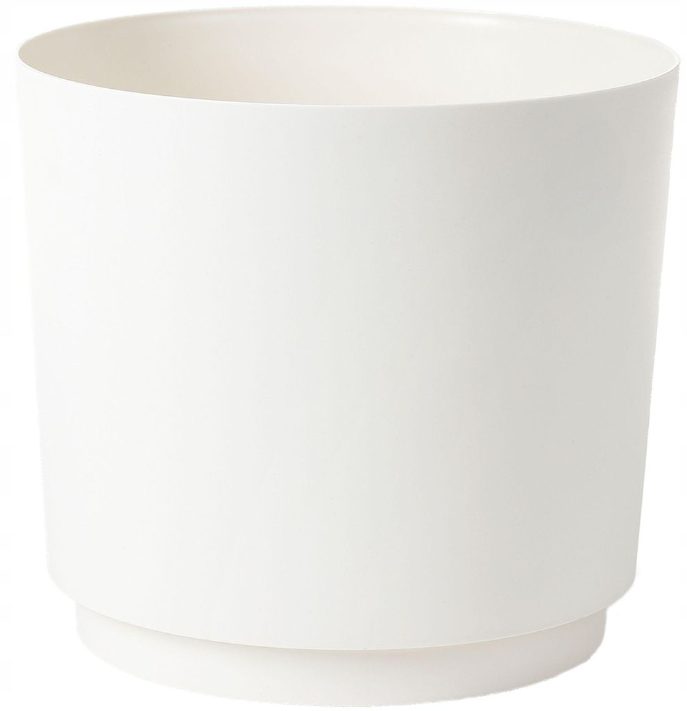 Lamela AURA Übertopt 32,5cm Weiß Klassisch Modern Produktbild 