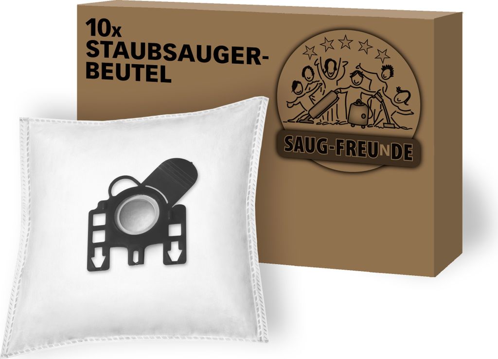 SAUG-FREUnDE I 10 Staubsaugerbeutel für MIELE Classic EcoLine SBAG1