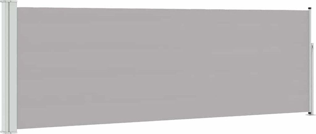 vidaXL Ausziehbare Seitenmarkise 100x300 cm Grau Produktbild 
