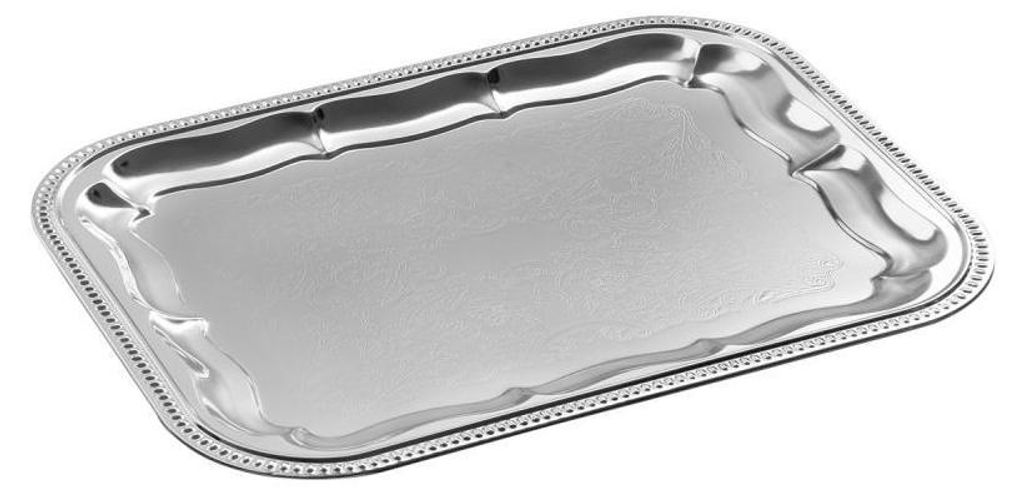APS 392 Partyplatte CLASSIC, 35,4 x 32,5 cm, Metall, Produktbild 