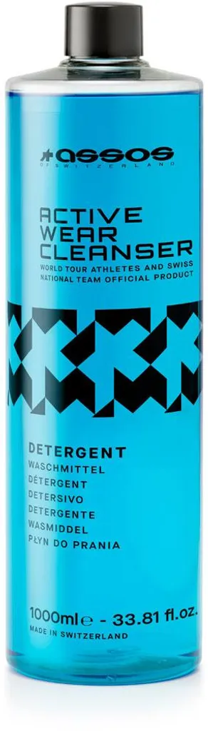 Assos Active Wear Détergent 1L - Élimine les Odeurs et Préserve l'Élasthanne