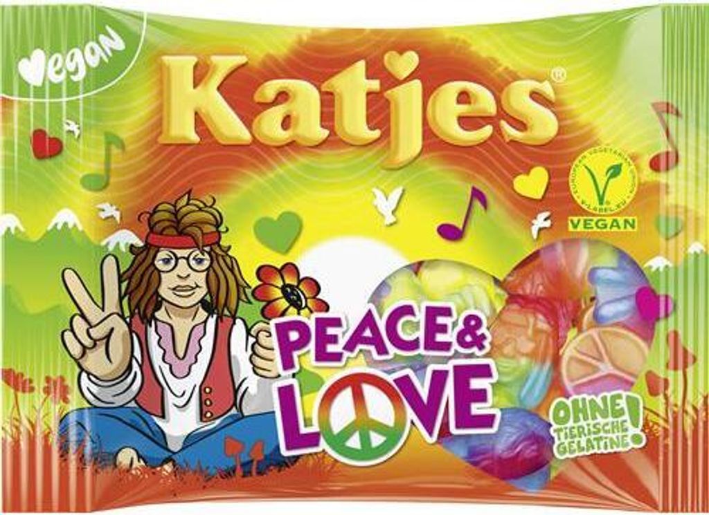 Katjes Peace & Love 210g Produktbild 