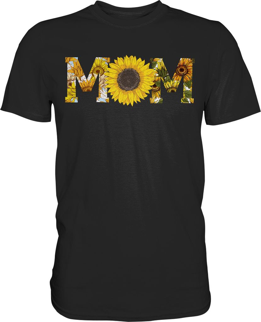 Mom Sonnenblumen T-Shirt Garten Motiv Gärtner Mutter Produktbild 
