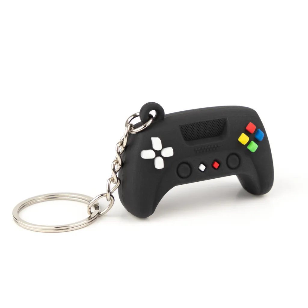 Collana Gamer Iced Out - Ciondolo Joystick Zirconi Regalo Ragazzo