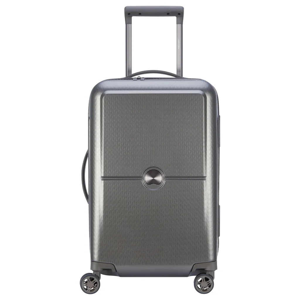 Valise cabine Delsey Turenne 55 cm Argent - Bagage rigide ultra léger