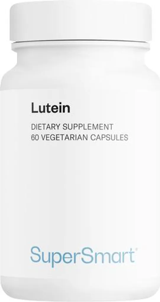 Lutéine SuperSmart 20 mg - 60 Gélules Végétales pour la Vue et Yeux