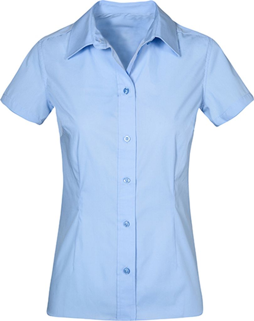 Promodoro Camicia donna in popeline a manica corta Immagine del prodotto 
