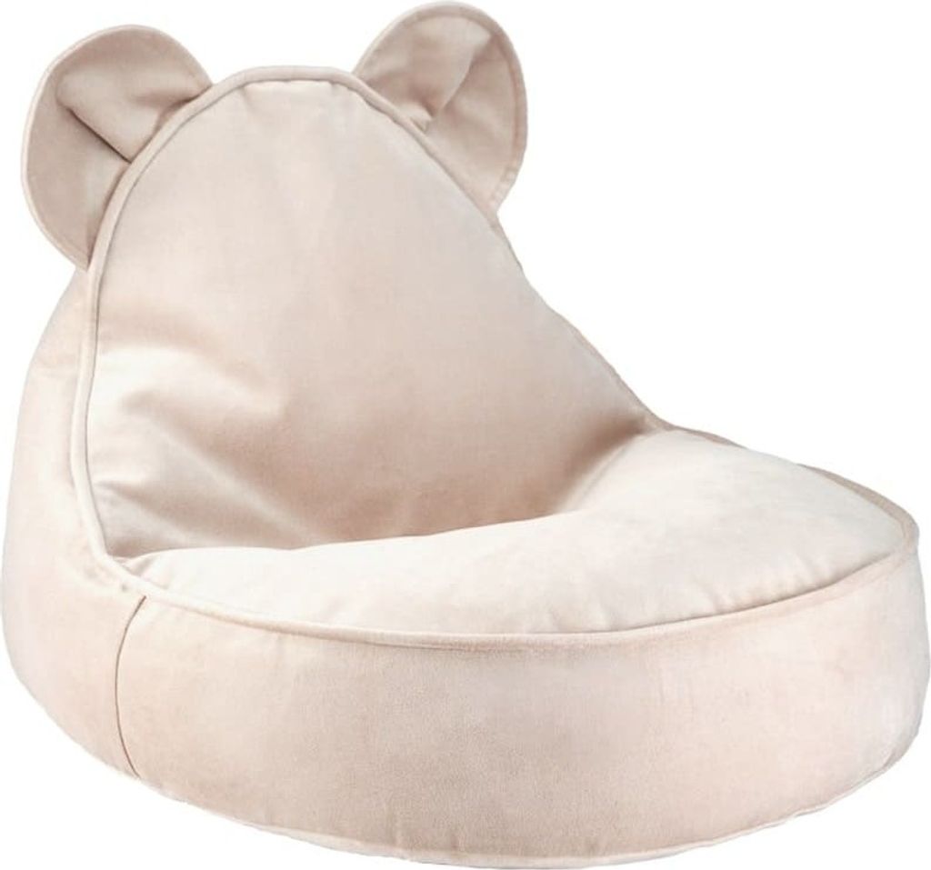 Wigiwama Bear Beanbag / Sitzsack Bär, Farbe:Dusty Beige