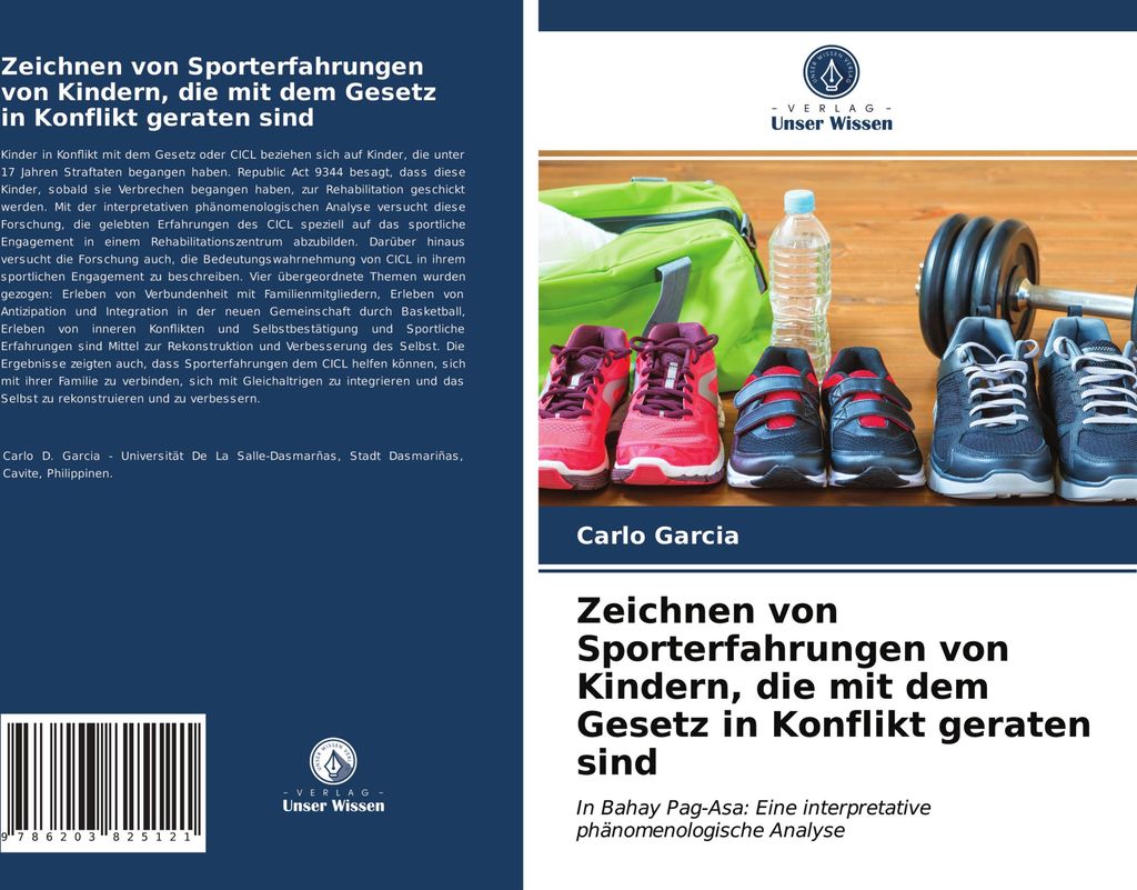 Zeichnen von Sporterfahrungen von Kindern, die mit dem Gesetz in Konflikt geraten sind