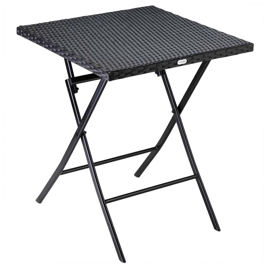 CASARIA® Gartentisch Wetterfest Klappbar 65x65cm Produktbild 9
