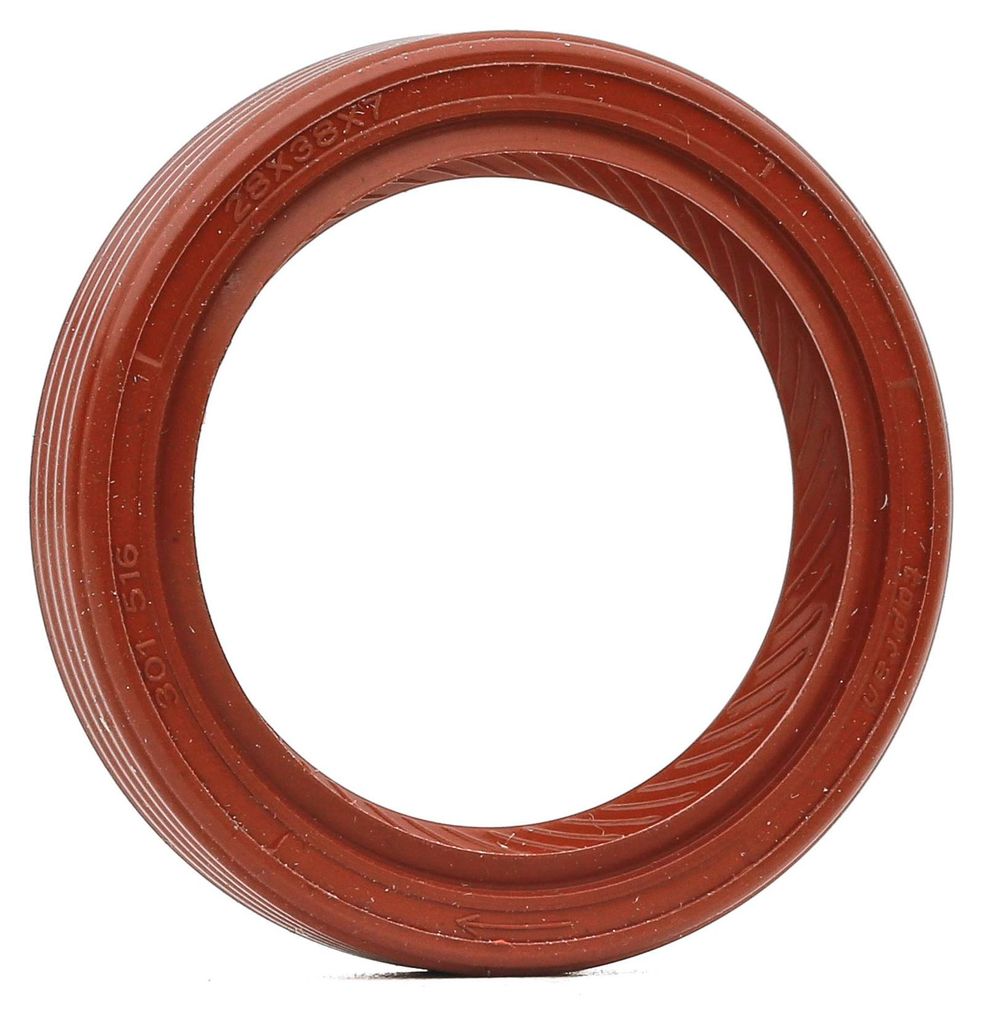 TOPRAN Nockenwellendichtung 301 516 stirnseitig für FORD MONDEO IV Turnier (BA7) 7mm FPM (Fluor-Kautschuk) 28mm 38mm
