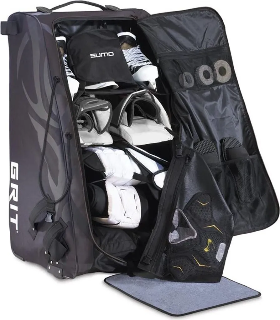 Sac de gardien de but rigide Grit GT4 Sumo 40 pouces noir