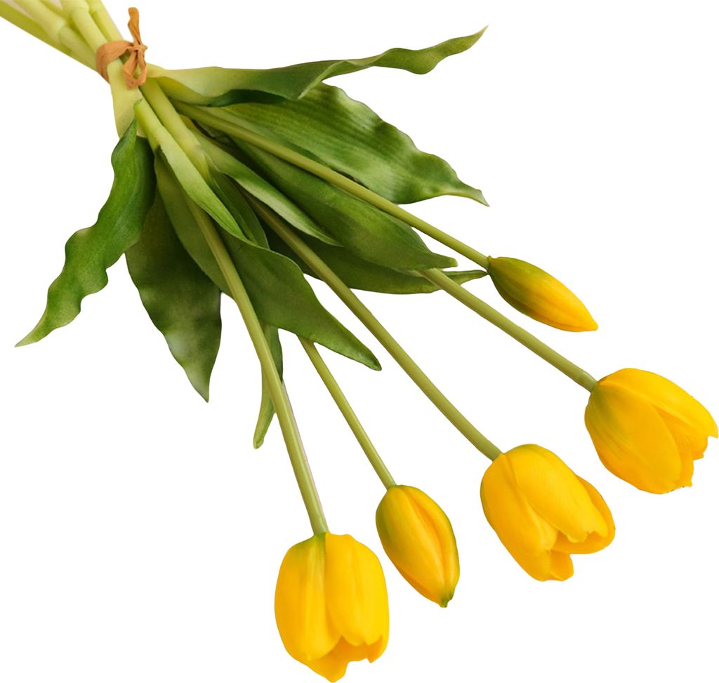 gefälschte Blume ohne Bewässerung lebendiger farblicher PE-Hände feiner Verarbeitung Schießen von Requisiten nicht verblüfft 5 Tulps Simulatio...