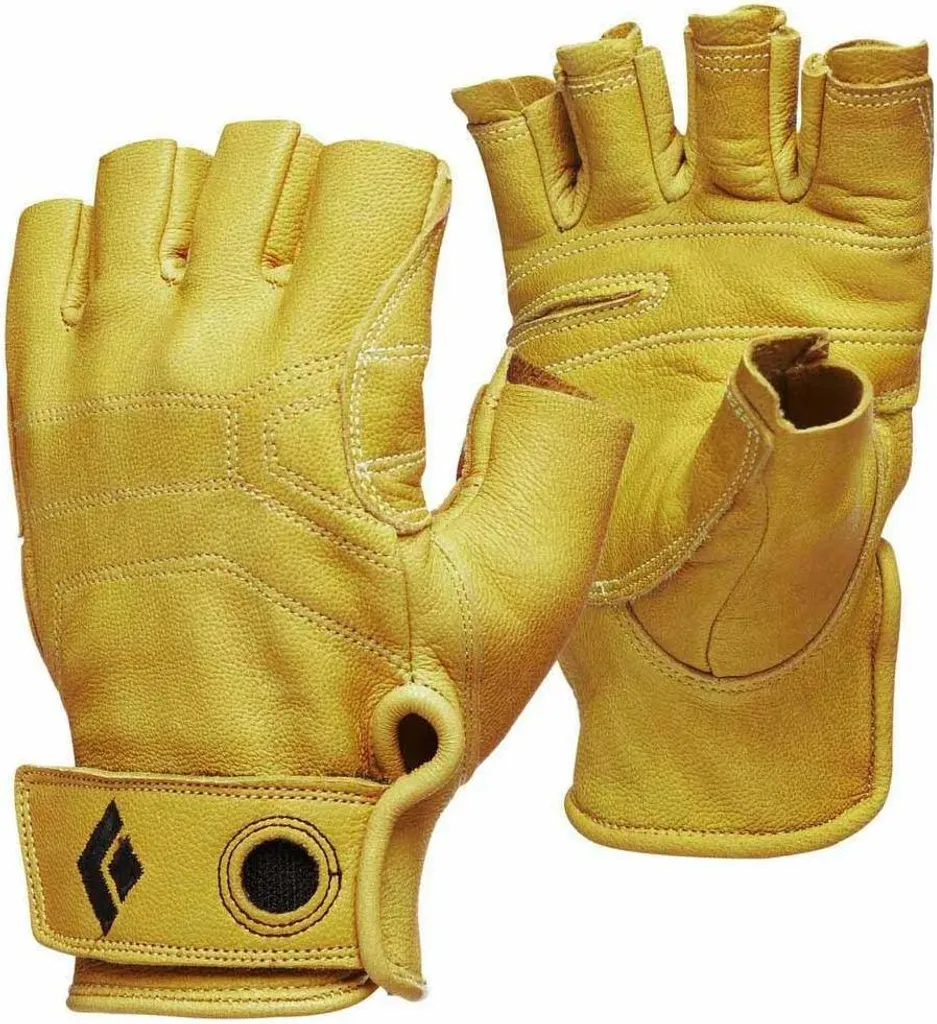 Évitez les brûlures de corde avec les gants Stone Black Diamond larges
