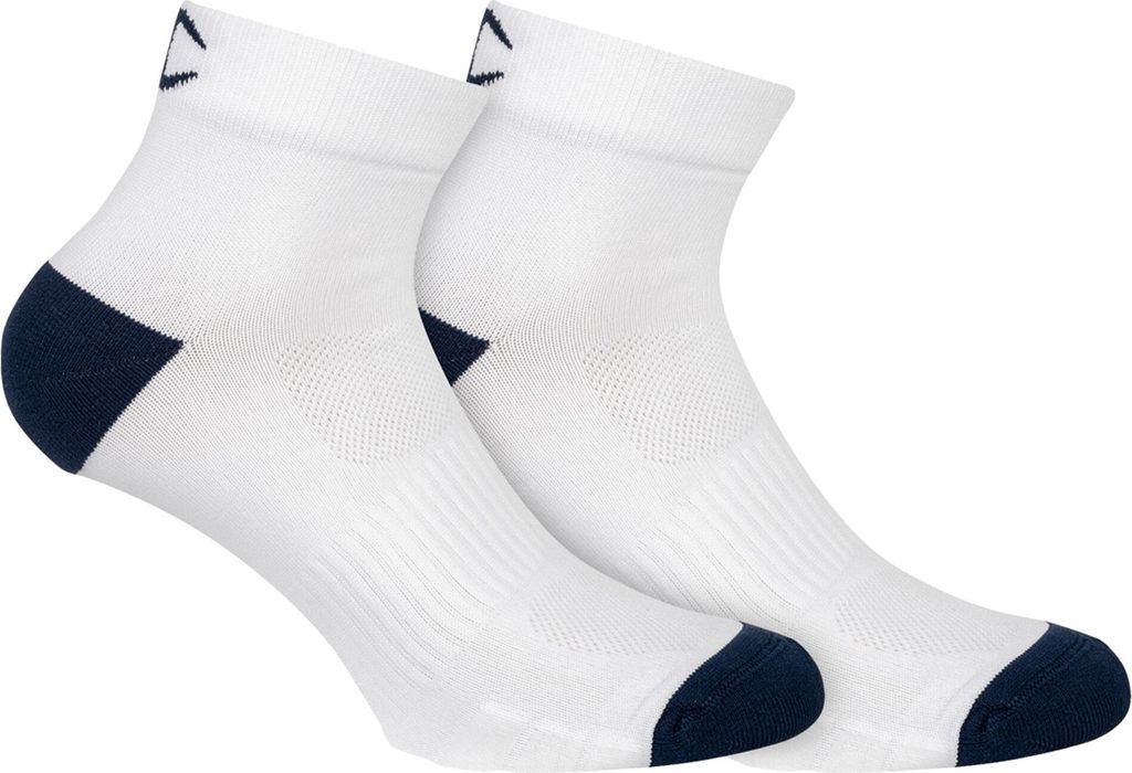 Champion Uni Socken - Sportsocken, Ankle Socks, Performance 2er Pack Weiß 35-38