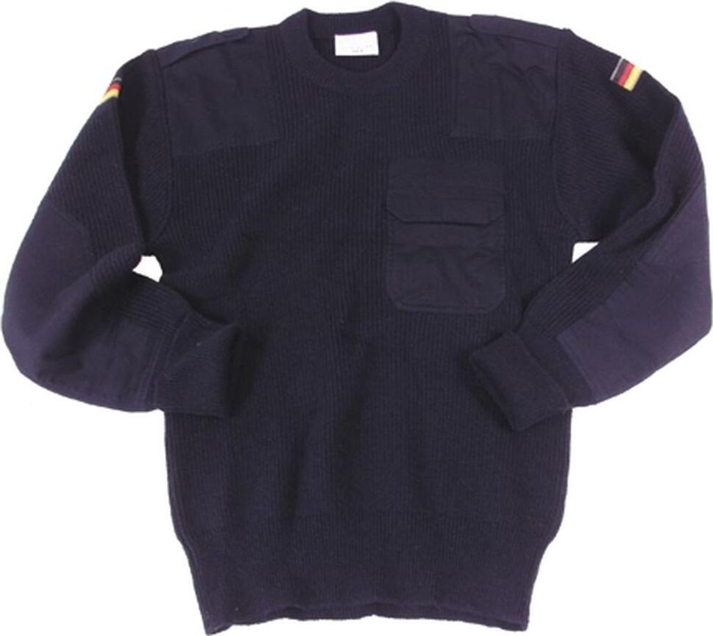 MFH BW Pullover, mit Brusttasche,blau
