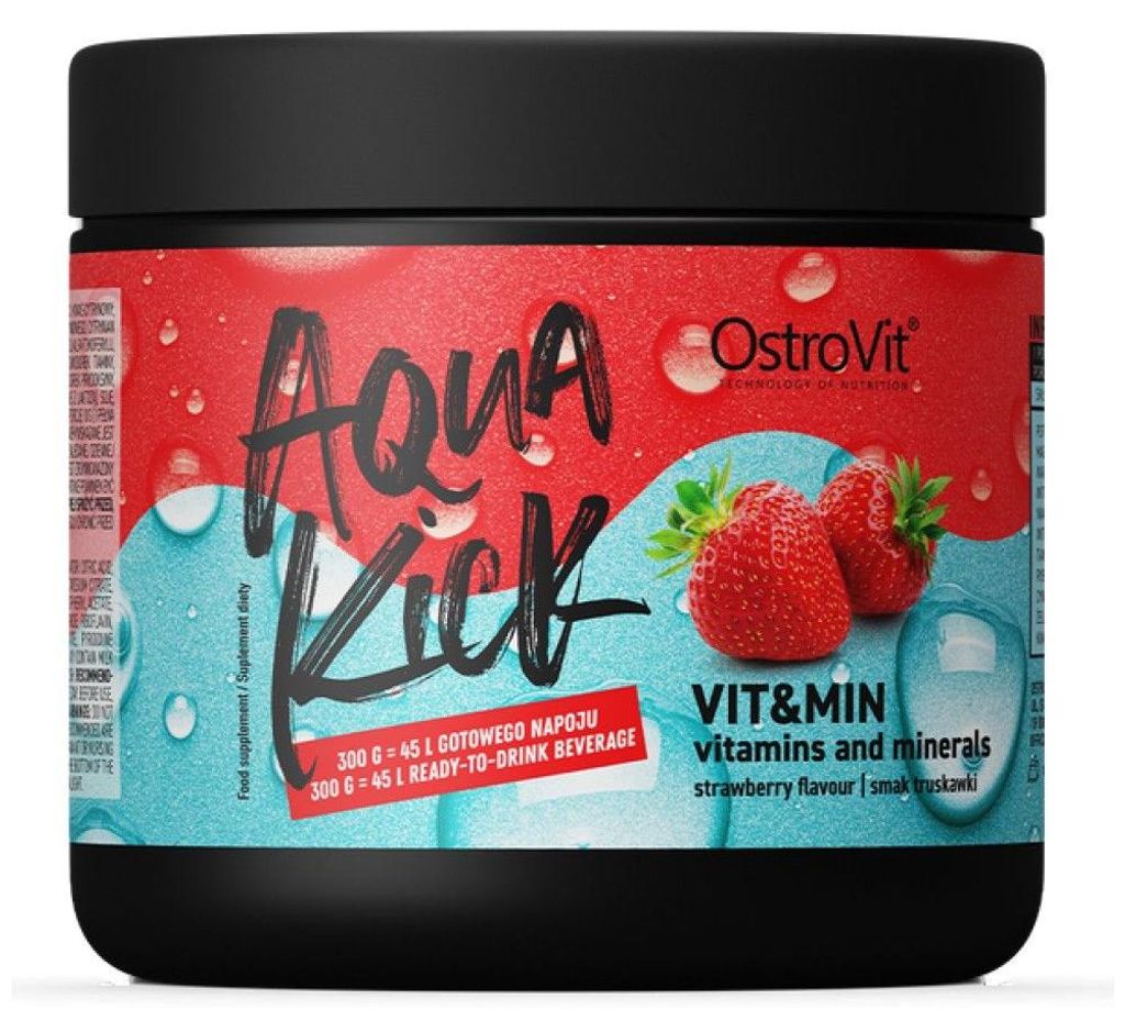 OstroVit | Aqua Kick / Advanced Hydration with Vit&Min Strawberry
