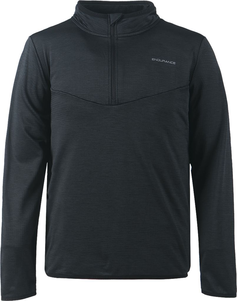 ENDURANCE Funktionsshirt LEDGER mit sportlichen Funktionen 1001 Black L
