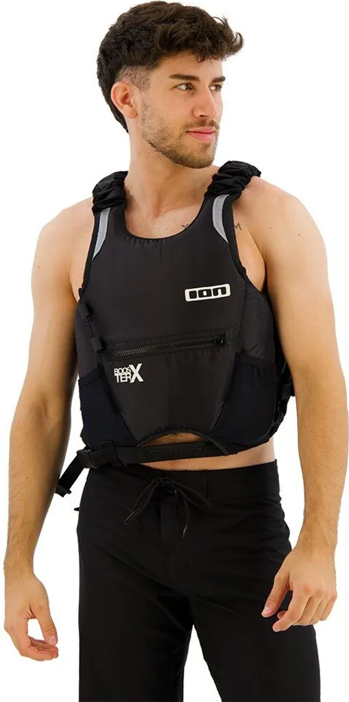 Gilet d'aide à la flottabilité Ion Booster X Noir en taille XS