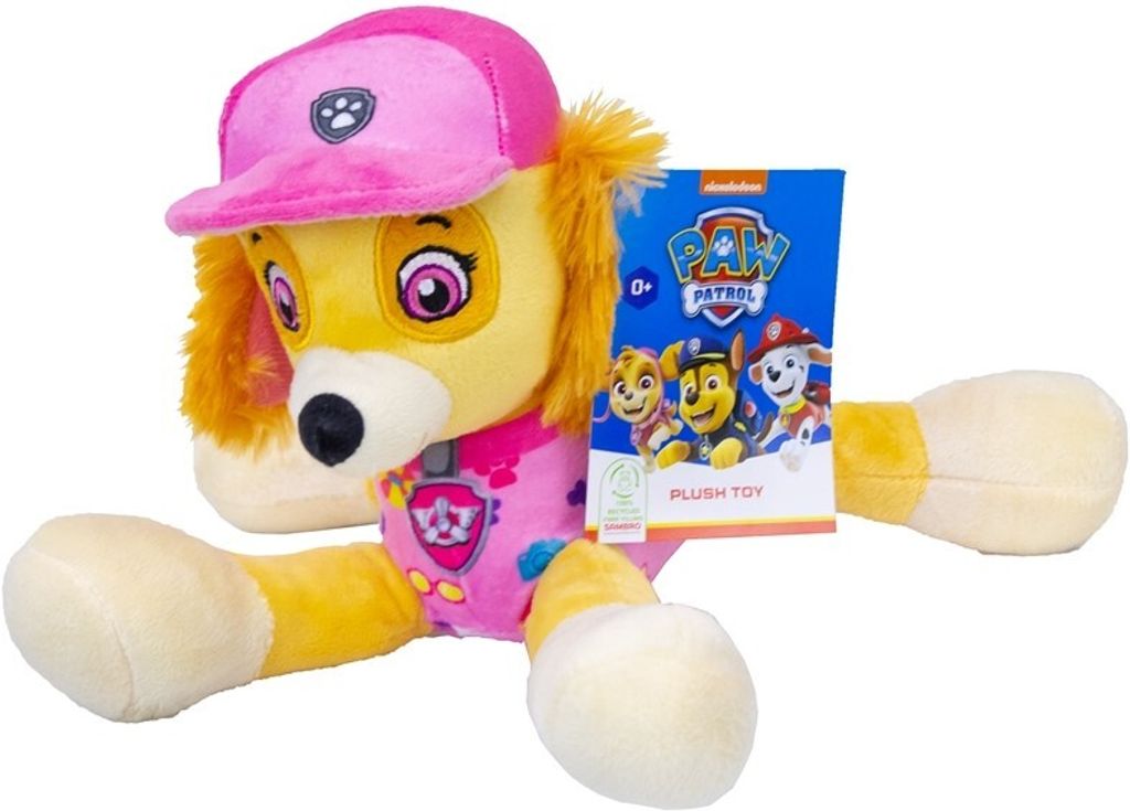 Sambro Dogs Paw Patrol Mascotte di peluche Skye 30 cm Immagine del prodotto 