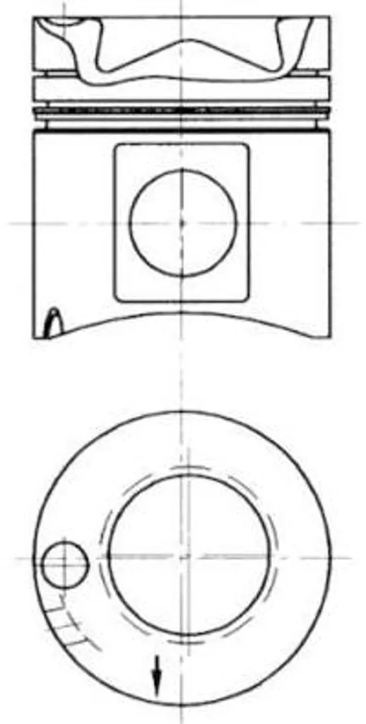 Piston de moteur Kolbenschmidt haute performance pour Jaguar XK8 et L200