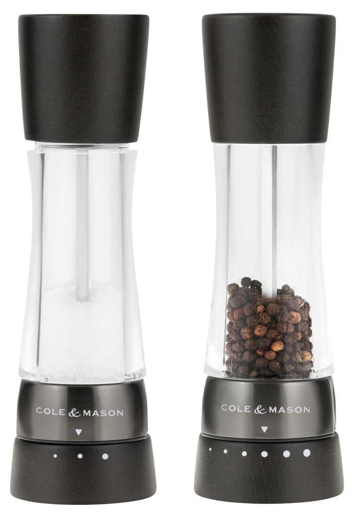 Cole & Mason, moulin à sel et à poivre en bois noir Image du produit 