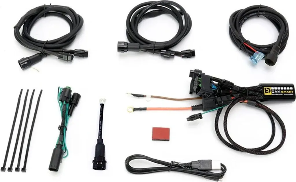 CANsmart Gen II BMW R1200 HEX avec 4 circuits programmables et Plug & Play