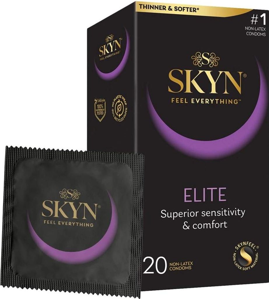 SKYN Elite Poliizoprenowe Prezerwatywy Cienkie i Wilgotne Zdjęcie produktu 