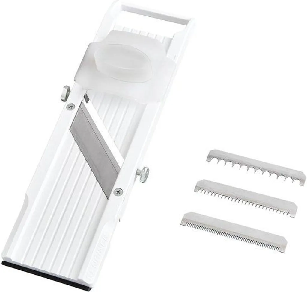 Mandoline inox pour préparer vos gratins et salades en un instant