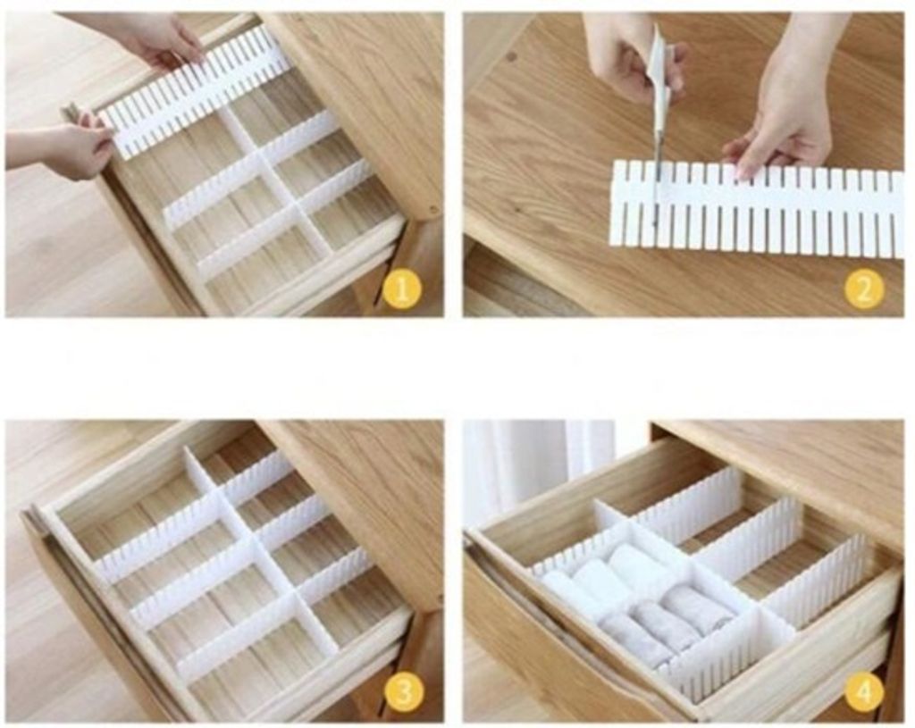 Creative Corner Organizér na rozdělení zásuvek 4ks. Obrázek produktu 2