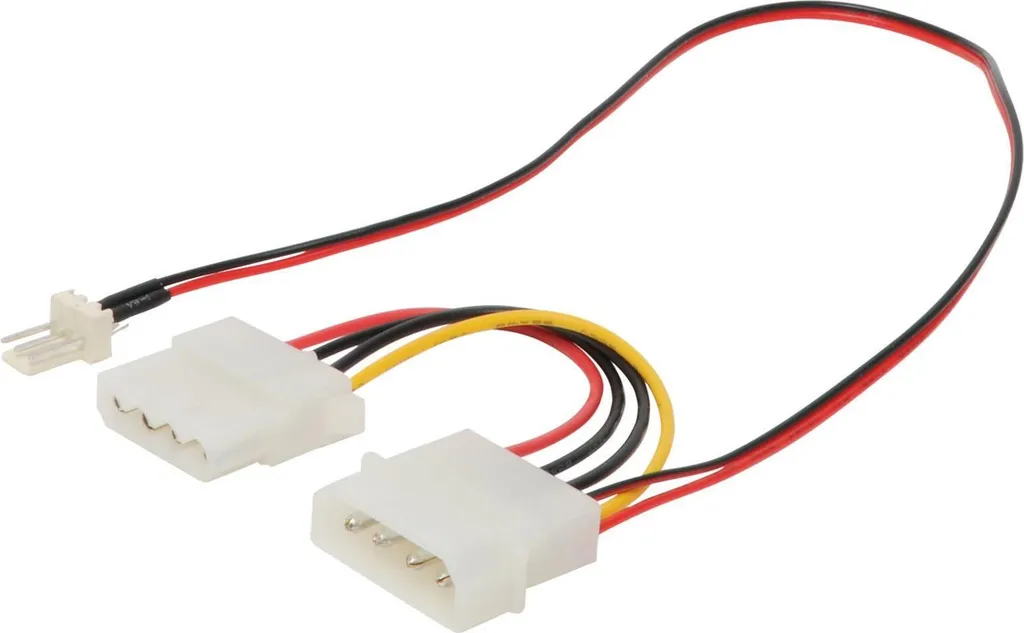Adaptateur alimentation PC 5,25" pour rallonger vos câbles internes 15cm