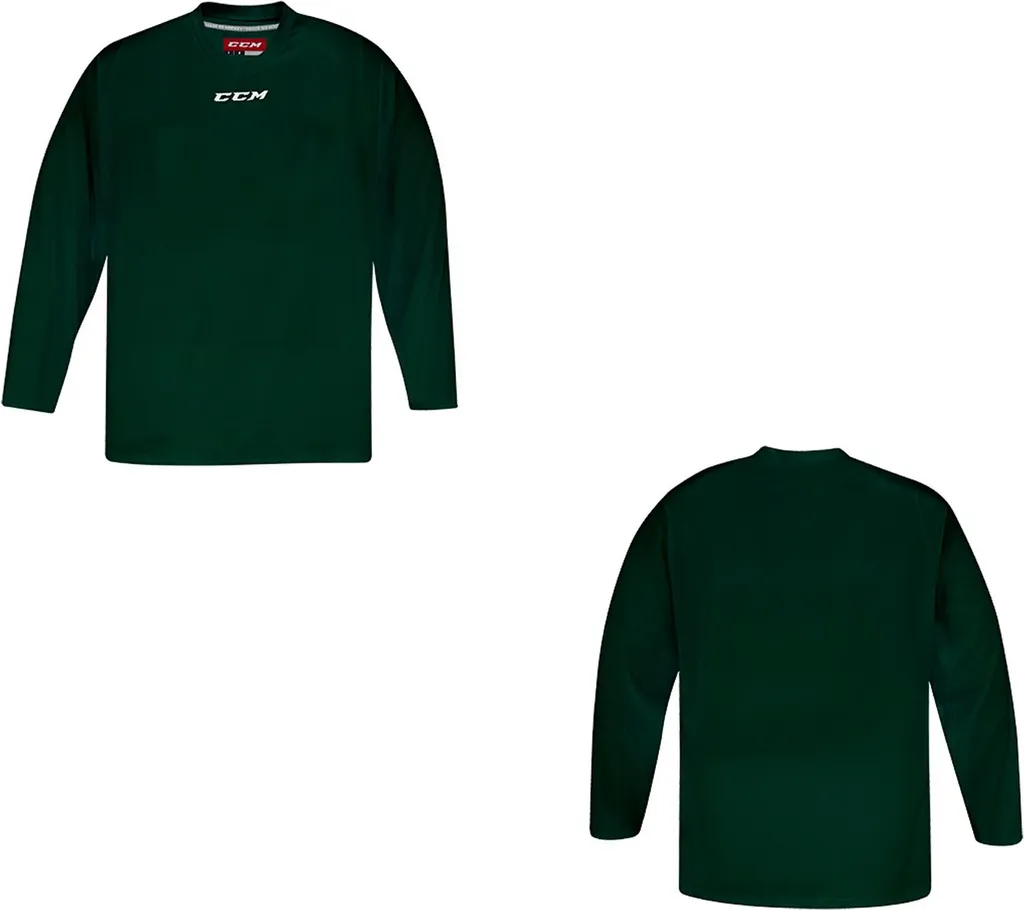 Maillot d'entraînement CCM 5000 Junior vert S/M pour hockey sur glace