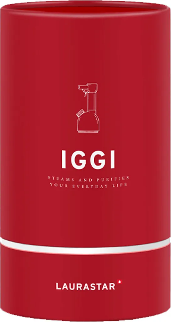 Laurastar IGGI Rouge - Défroisseur vapeur à main 850W IGGIRED puissant